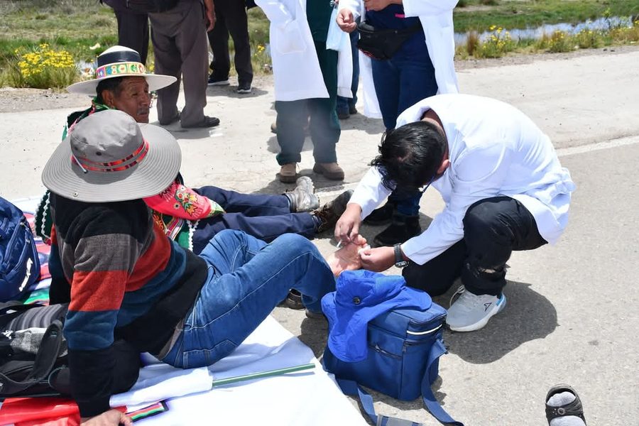 Equipo de RedTeleSalud sirviendo a la comunidad